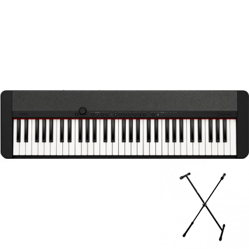 Синтезатор Casio CT-S1BK + стійка + навушники Синтезатор Casio CT-S1BK + стійка + навушники-0