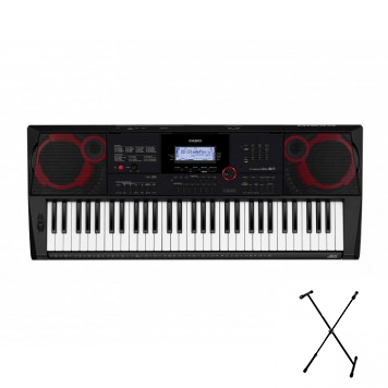 Синтезатор Casio CT-S400 + стійка Синтезатор Casio CT-S400 + стійка -0