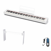 Цифрове піаніно CASIO CDP-S110WE + Стійка + Педаль + Пюпітр Цифрове піаніно CASIO CDP-S110WE + Стійка + Педаль + Пюпітр