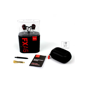 FENDER FXA6 IN-EAR MONITORS RED Вушні монітори-7