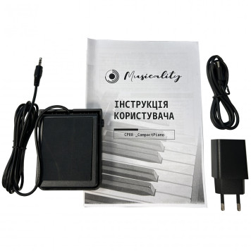 Складане цифрове піаніно (в комплекті з чохлом) Musicality CP88-WH _CompactPiano-7