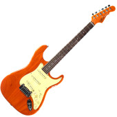 G&L LEGACY (Clear Orange, rosewood, 3-ply Vintage Creme). №CLF51040. Made in USA - Електрогітара
