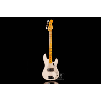 FENDER CUSTOM SHOP 1959 PRECISION BASS JOURNEYMAN RELIC AGED WHITE BLONDE Бас-гітара FENDER CUSTOM SHOP 1959 PRECISION BASS JOURNEYMAN RELIC AGED WHITE BLONDE Бас-гітара-1