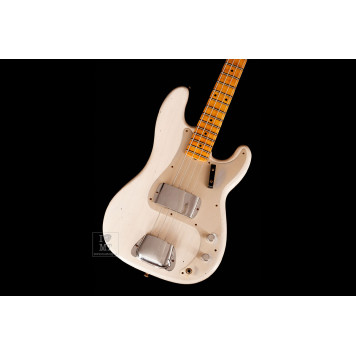 FENDER CUSTOM SHOP 1959 PRECISION BASS JOURNEYMAN RELIC AGED WHITE BLONDE Бас-гітара FENDER CUSTOM SHOP 1959 PRECISION BASS JOURNEYMAN RELIC AGED WHITE BLONDE Бас-гітара-5