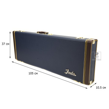 FENDER CLASSIC SERIES WOOD CASE STRAT/TELE NAVY BLUE Кейс для електрогітари FENDER CLASSIC SERIES WOOD CASE STRAT/TELE NAVY BLUE Кейс для електрогітари-1