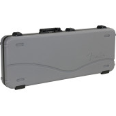 FENDER DELUXE MOLDED STRAT/TELE CASE SILVER/BLUE Кейс для електрогітари FENDER DELUXE MOLDED STRAT/TELE CASE SILVER/BLUE Кейс для електрогітари