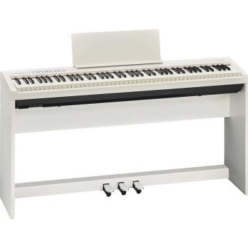 Цифрове піаніно Roland FP30 Біле зі стійкою-0